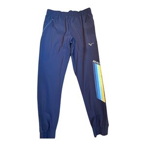Mizuno Mens Navy Power Warm-up Pants | Sz M | Beach Theme